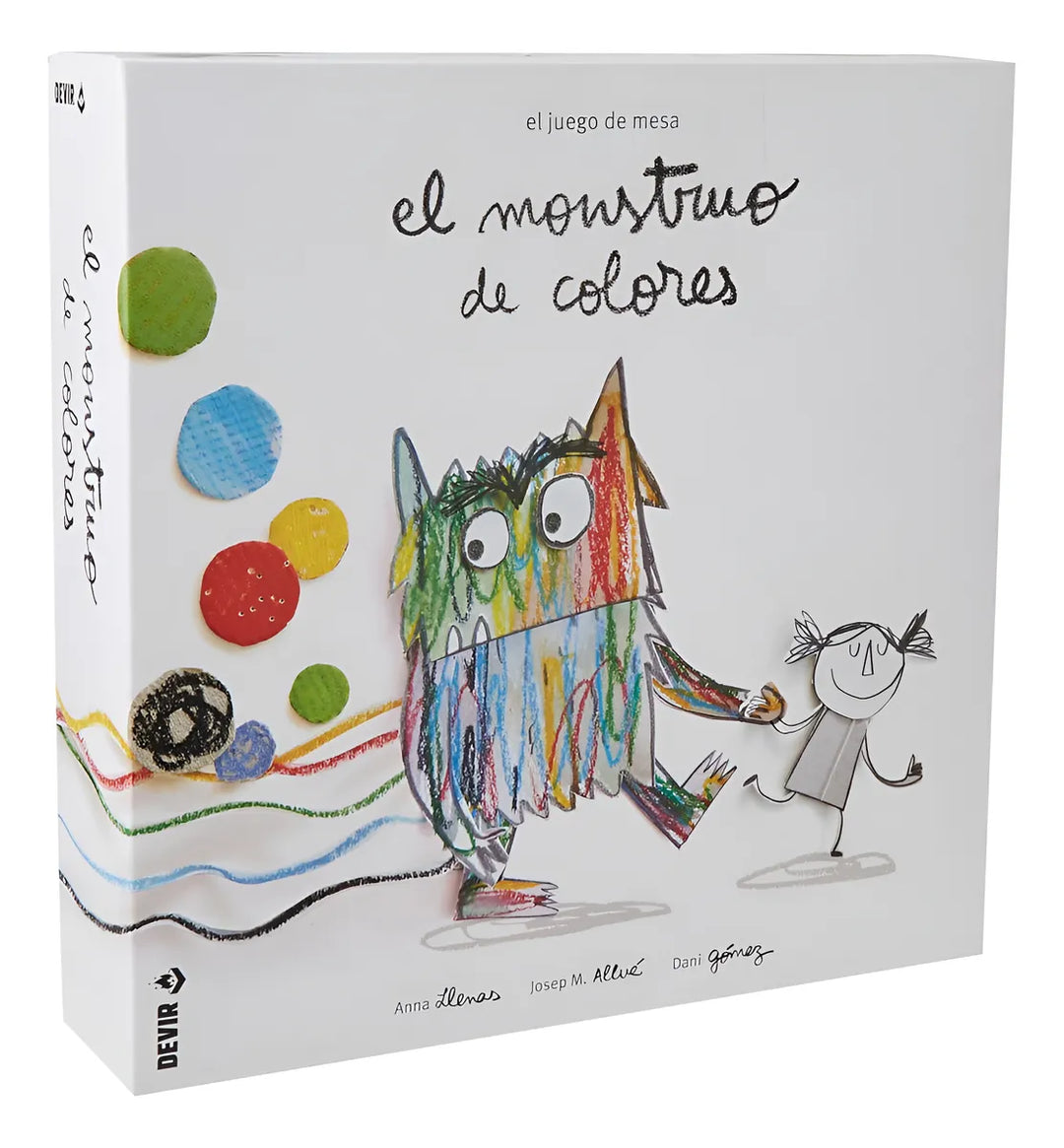 Juego De Mesa El Monstruo De Colores Para Niños Familia