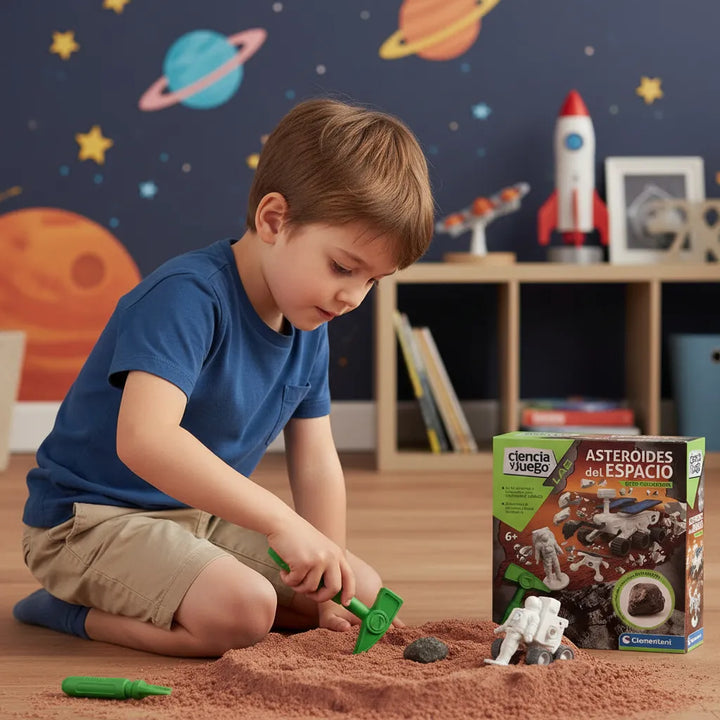Kit Explorando El Espacio Excavando Para Niños