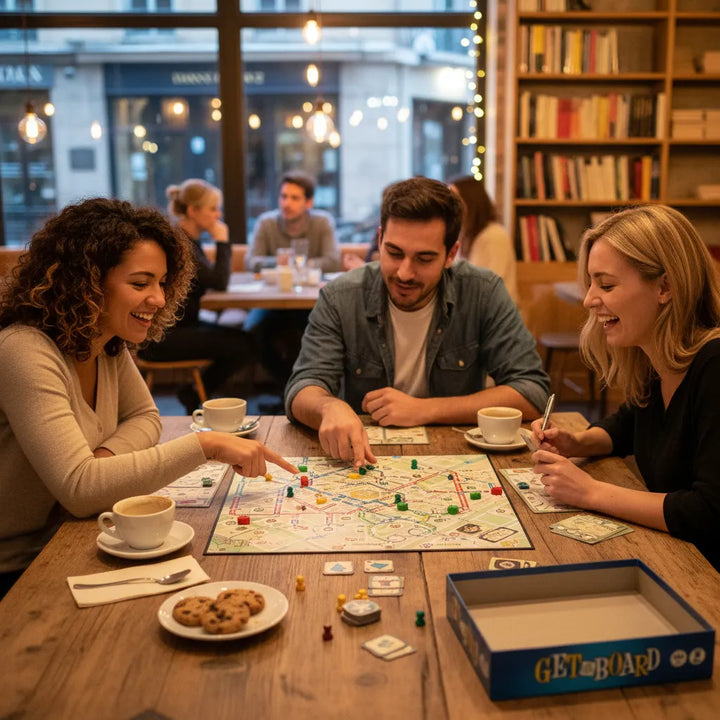 Juego De Mesa Estratégico Get On Board  Adultos