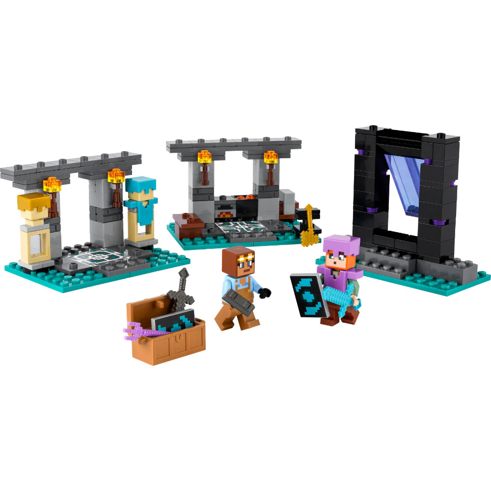 Lego Construcción La Armería 203 Piezas para Niños