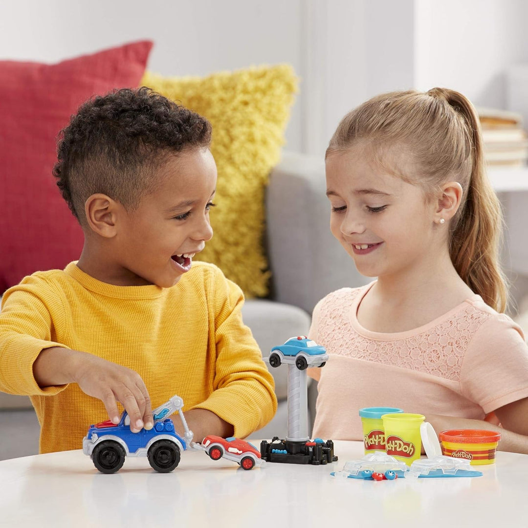 Juego  motricidad  Camión Grúa Play-doh Para Niños
