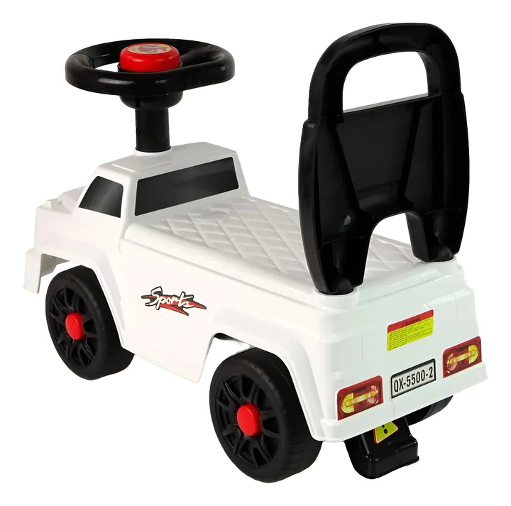 Carro Divertido Montable Blanco Para Niños