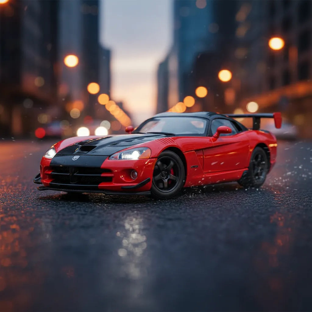 Carro A Escala Dodge Viper Srt 10 Acr 1/24