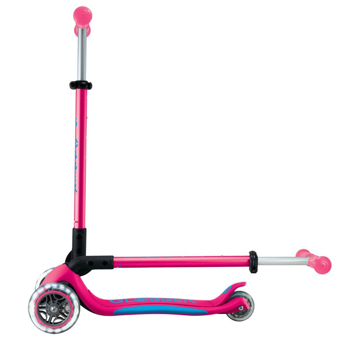 Patineta Primo Plus Lights Plegable Pink Para Niños