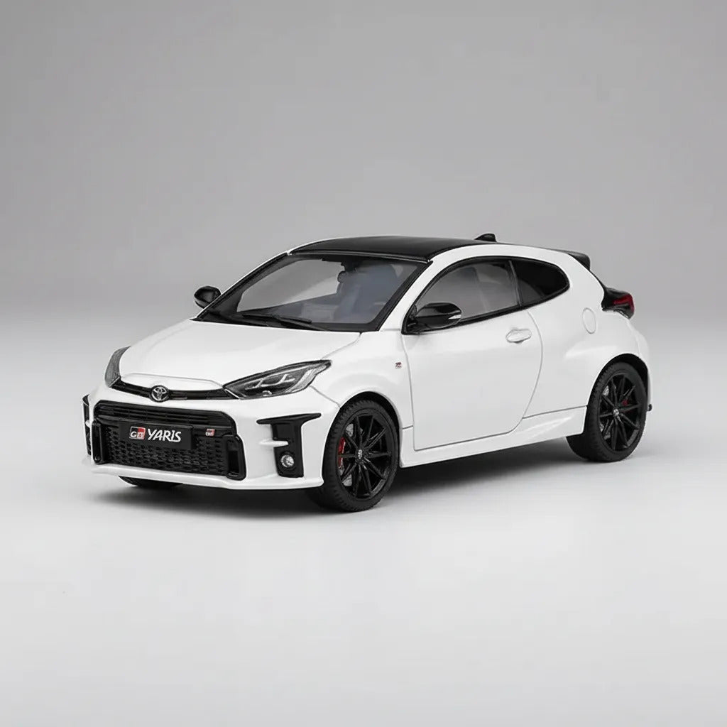 Carros Coleccionable A Escala 1/43 Toyota Gr Yaris Blanco