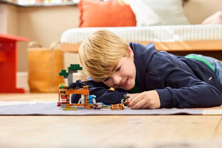 Lego Minecraft La Expedición Minera Del Armadillo 247 Piezas