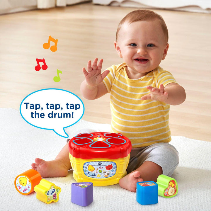 Juguete Tambor Musical Clasifica Y Descubre Para Niños
