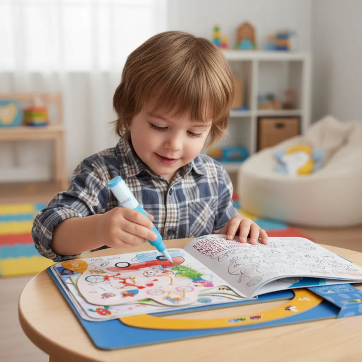 Libro Magico Para Pintar Con Agua Conducir o Volar