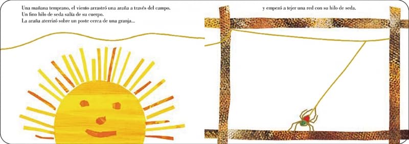 Libro Ilustrado La Araña Hacendosa Para Niños