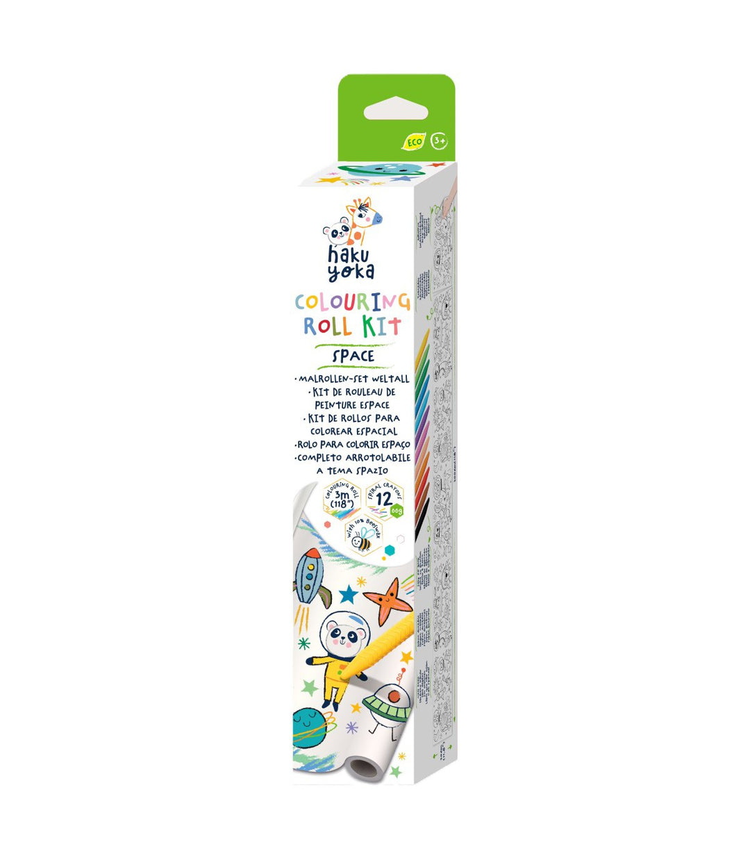 Kit Adhesivo Para Colorear Espacial Para Niños