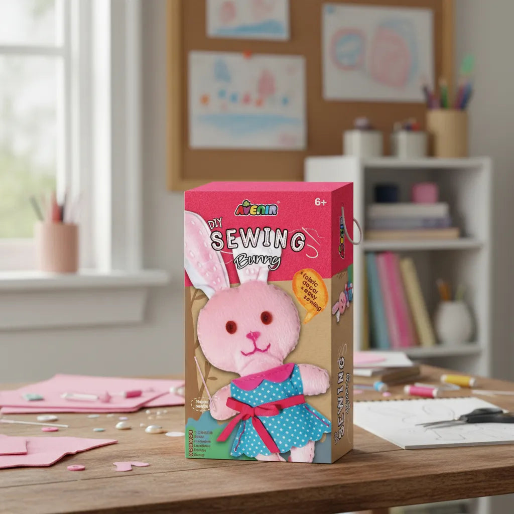 Set De Arte Y Manualidades Amigos Tejidos Conejo