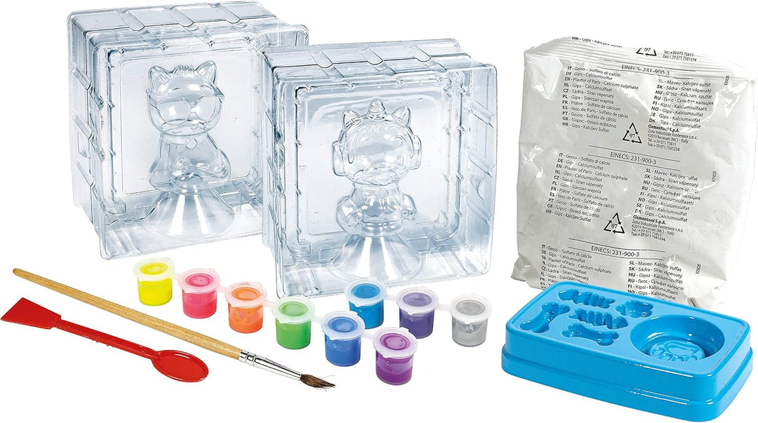 Juego Creativo Esculturas En Yeso Para Niños