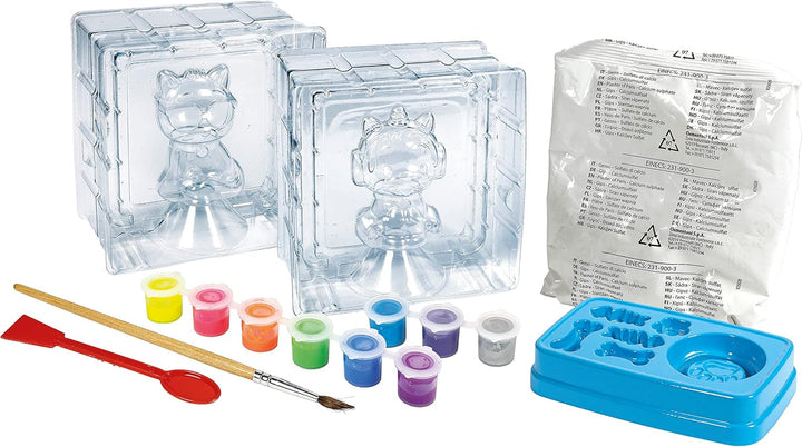 Juego Creativo Esculturas En Yeso Para Niños