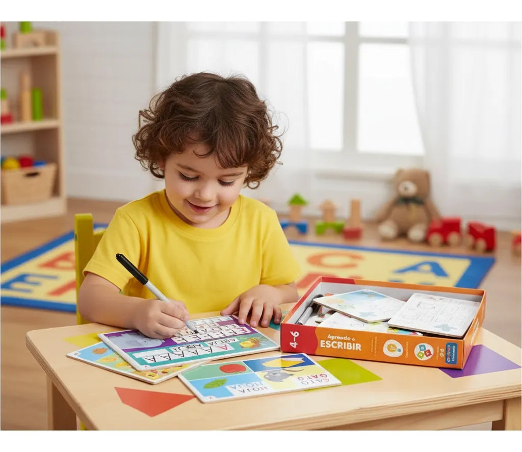 Juego Educativo Aprendo A Escribir Borrable Para Niños
