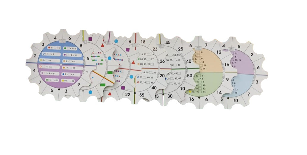 Juego Didáctico tarjetas álgebra Para Niños