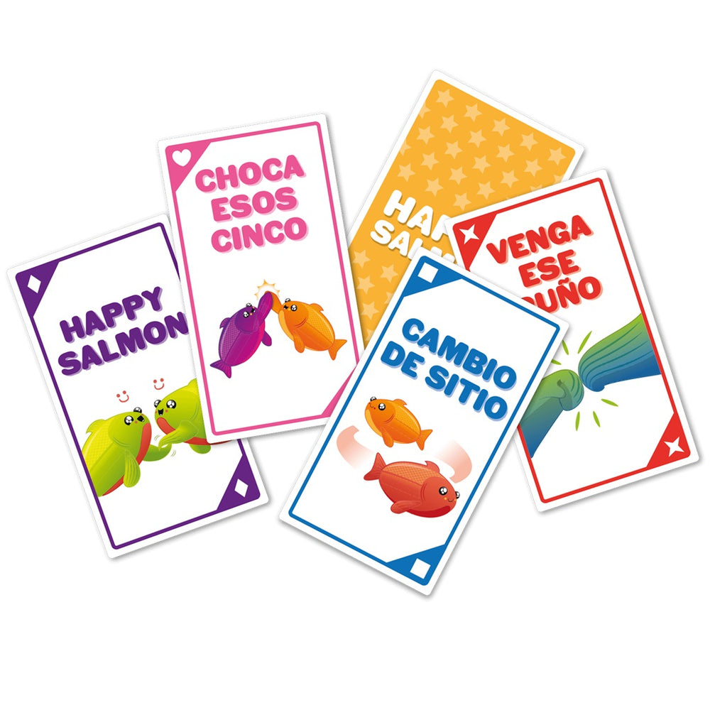 Juego De Mesa Happy Salmon Para Familia