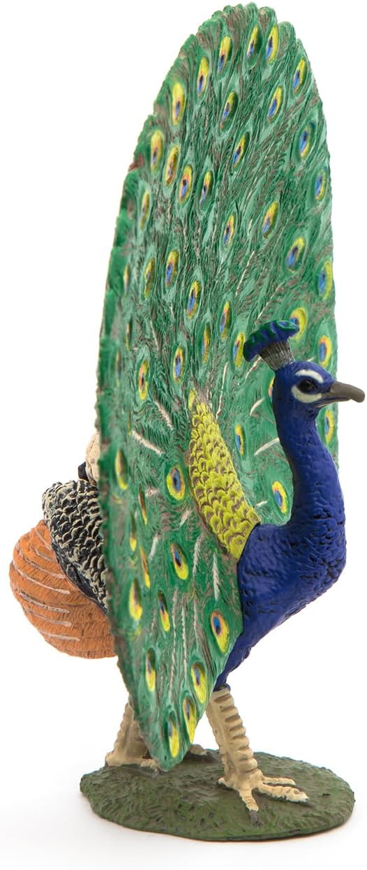 Figura Coleccionable Pavo Real papo Para Niños