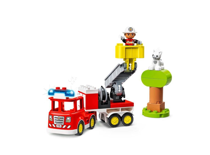 Juego Camión Bomberos Luz Y Sonido