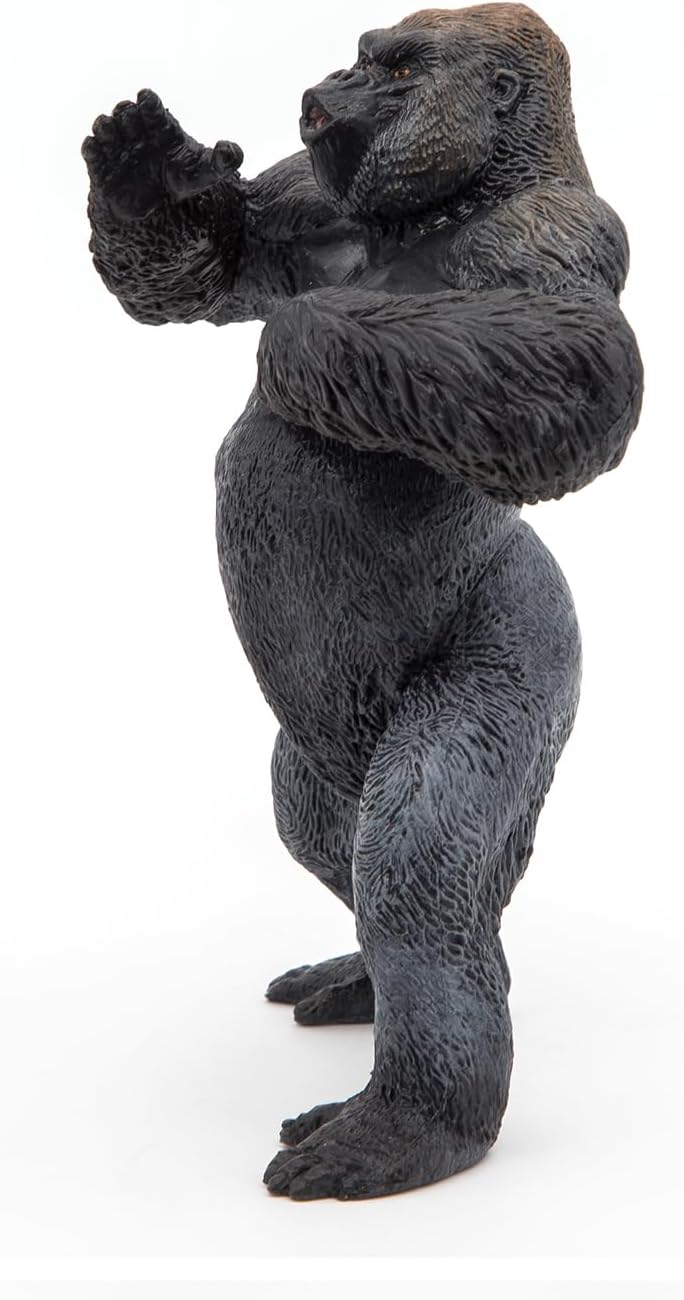 Figura Gorila De Montaña Pintada A Mano Papo