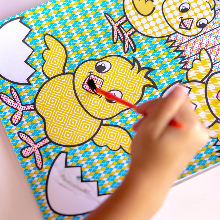 Libro De Colorear Pintura Con Agua Para Niños