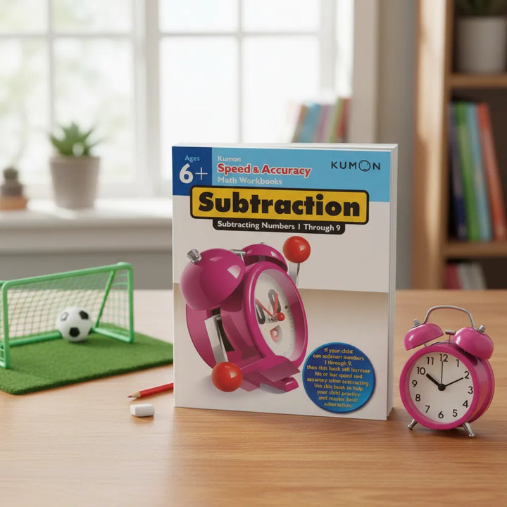 Libro Didáctico kumon Subtration para Niños