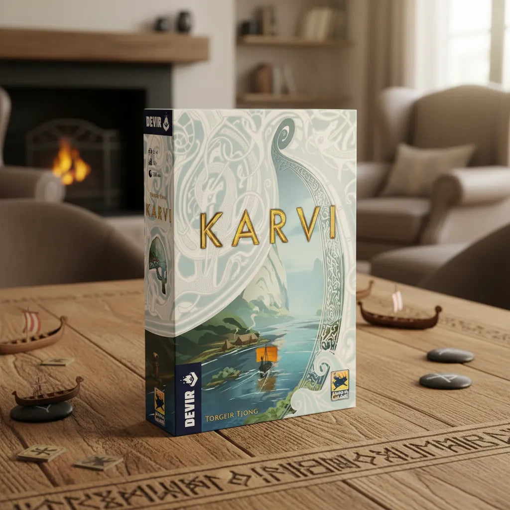 Juego De Mesa Karvi Vikingo Estrategia Para Niños