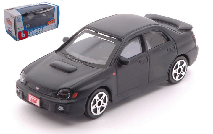 Carro Coleccionable A Escala Bburago 1/43 Subaru Wrx Negro