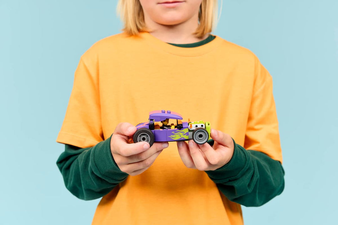 Juego De Construcción City Hot Rod 81 Piezas Para Niños