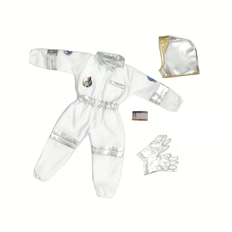 Juego Disfraz Astronauta Con Accesorios Para Niños