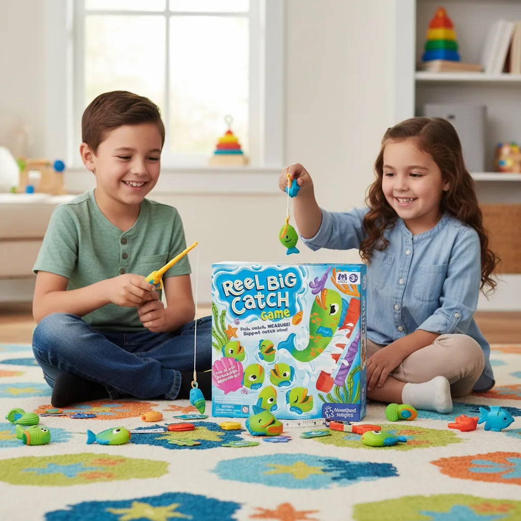 Juego Didáctico De Pesca Con Peces divertidos Niños