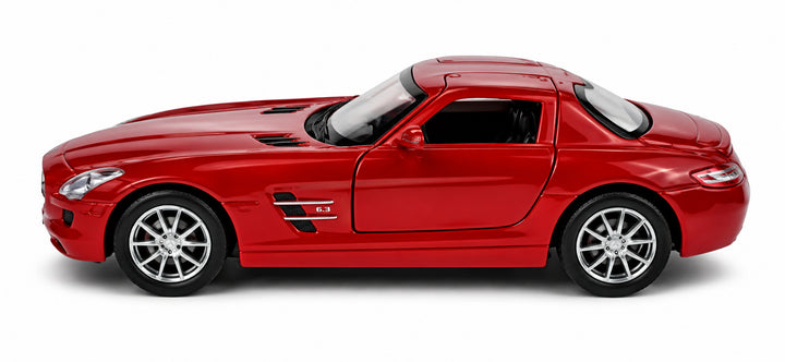 Carro Coleccionable A Escala 1/36 Mercedes Benz Sls Amg Rojo