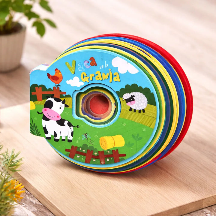 Libro Interactivos Vaca En La Granja Para Niños