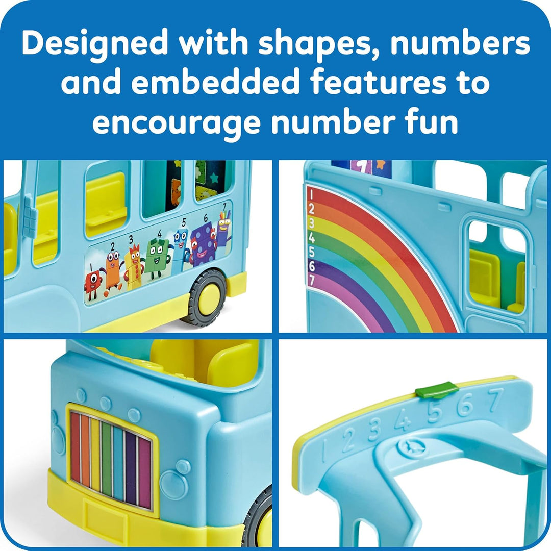 Juego Didáctico Bus Numberblocks Para Niños