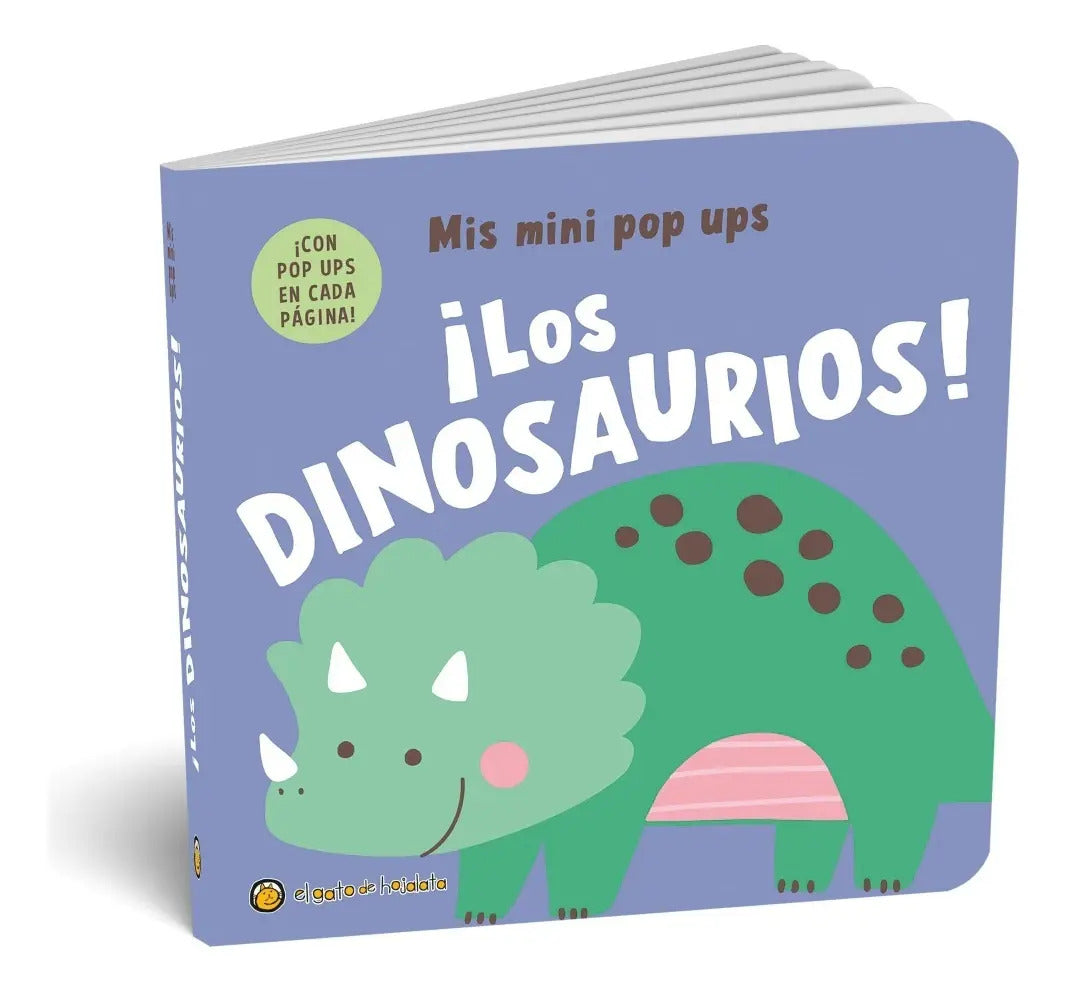 Libro Educativo Mini Pop Up Los Dinosaurios Para Niños