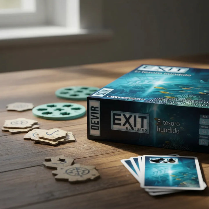 Juego De Mesa Exit El Tesoro Hundido Adultos