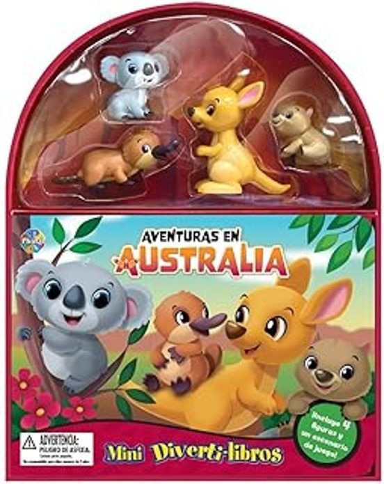 Libro Mini Divertilibros Australia Para Niños