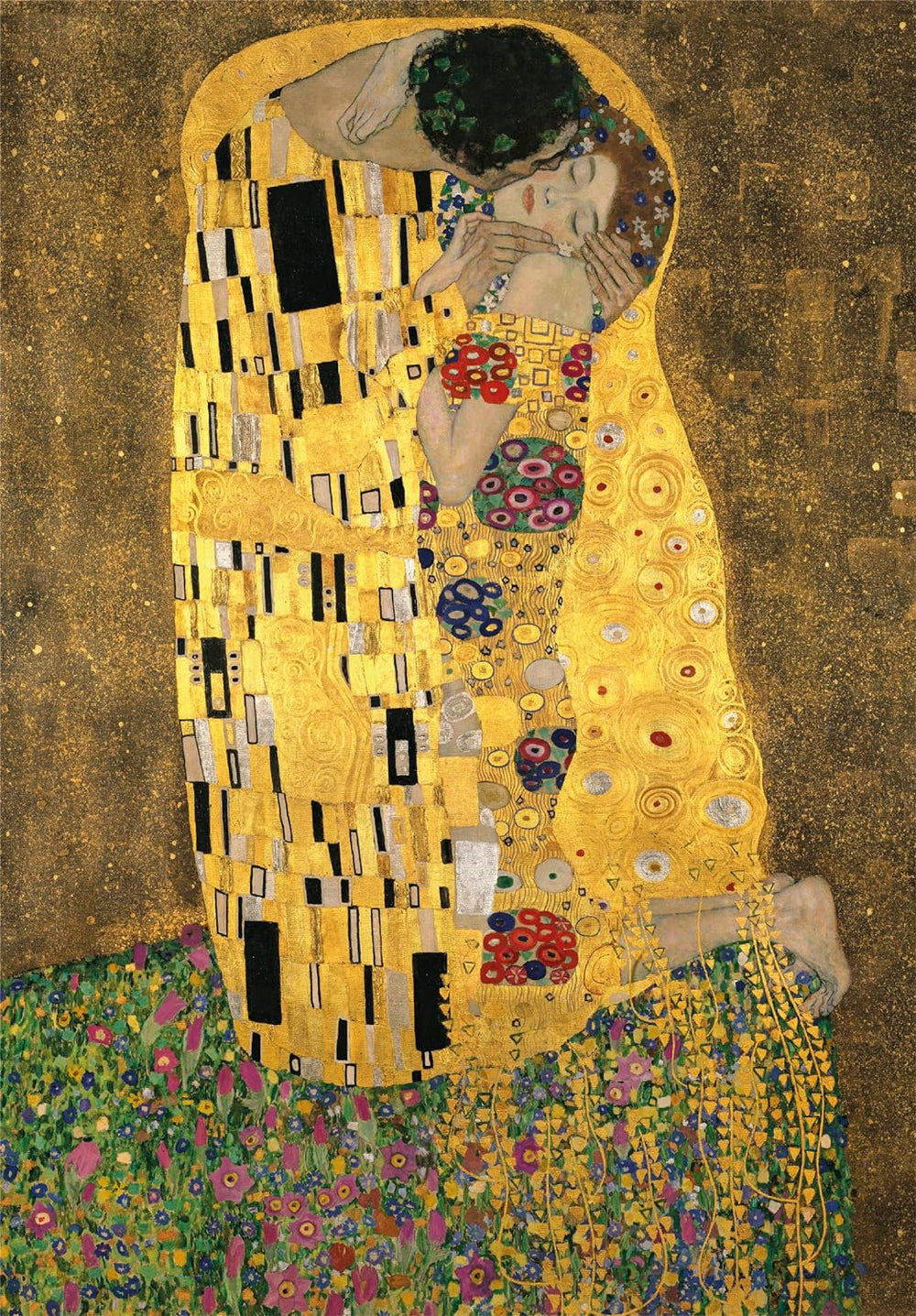 Rompecabezas 1000 Piezas Obra  El Beso Klimt