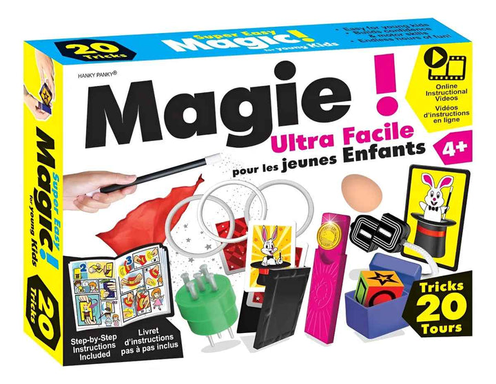Juego De Magia Con 20 Trucos Fáciles Para Niños
