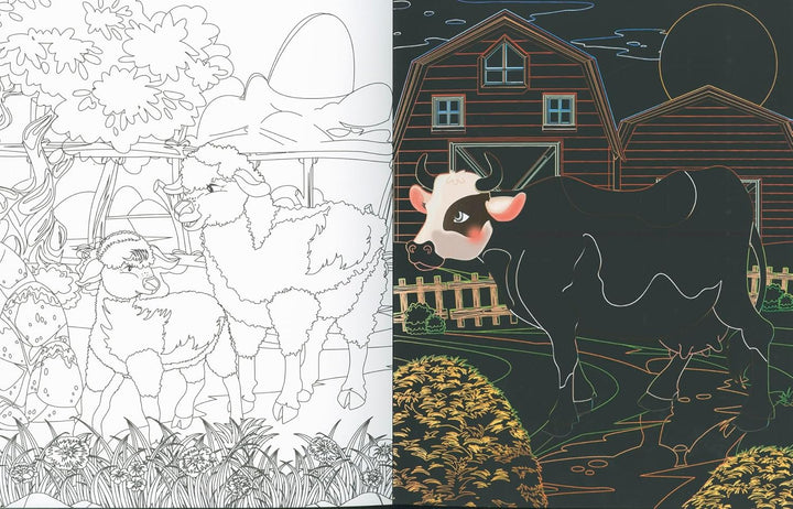 Libro Animales De La Granja Raspa Y Descubre Para Niños