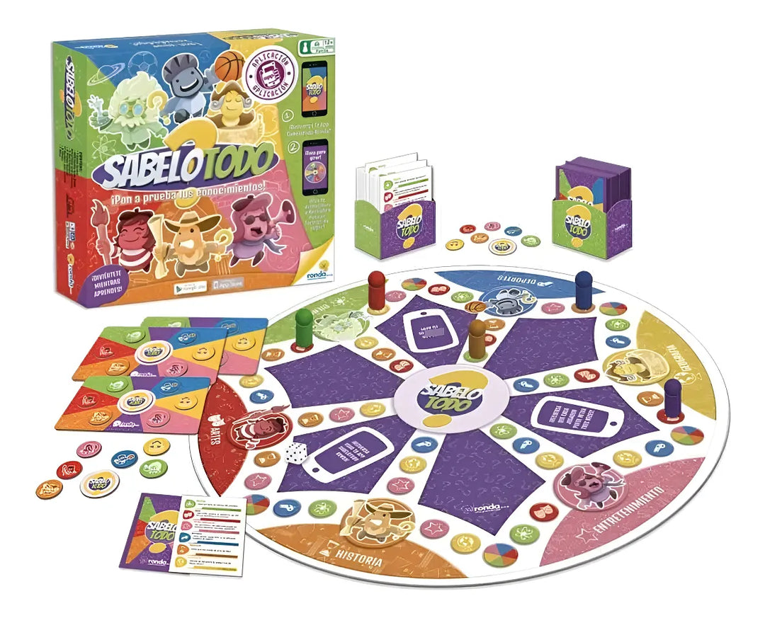 Juego De Mesa Sabelotodo Niños Y Adultos
