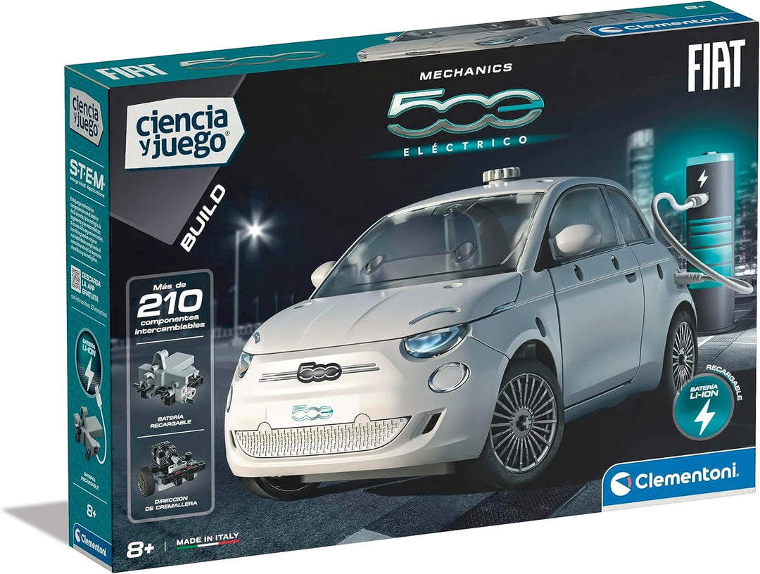 Juego Construcción Auto Fiat 500 Para Niños