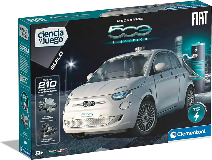 Juego Construcción Auto Fiat 500 Para Niños