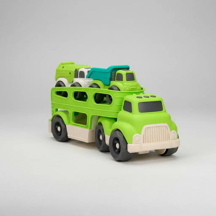 Juego Camión Urbano Con Dos Coches Para Niños
