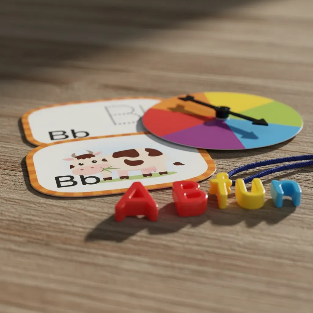 Juego Didáctico Letras Y Escritura Inglés
