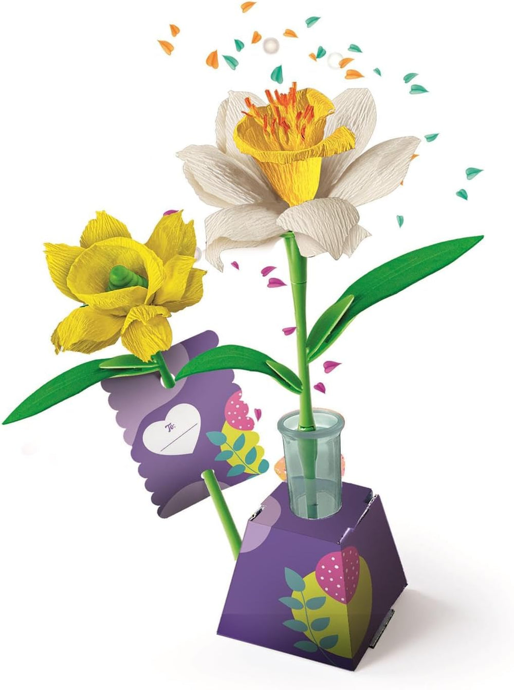 Juego Científico Creativo Flores Narcisos Para Niños Niñas