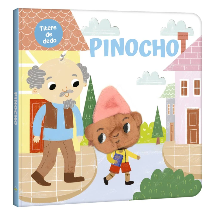 Libro Interactivo Pinocho Dedo Títere Niños