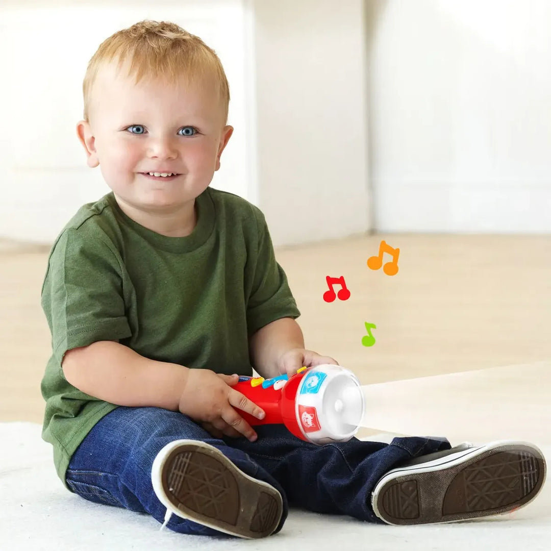Juguete Linterna De Colores Gira Y Aprende Para Niños