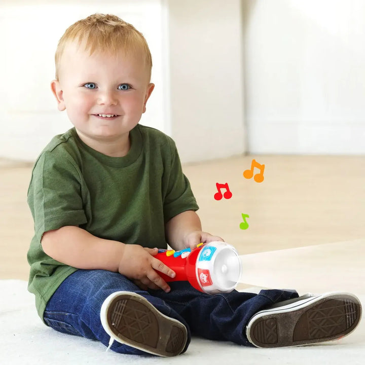 Juguete Linterna De Colores Gira Y Aprende Para Niños