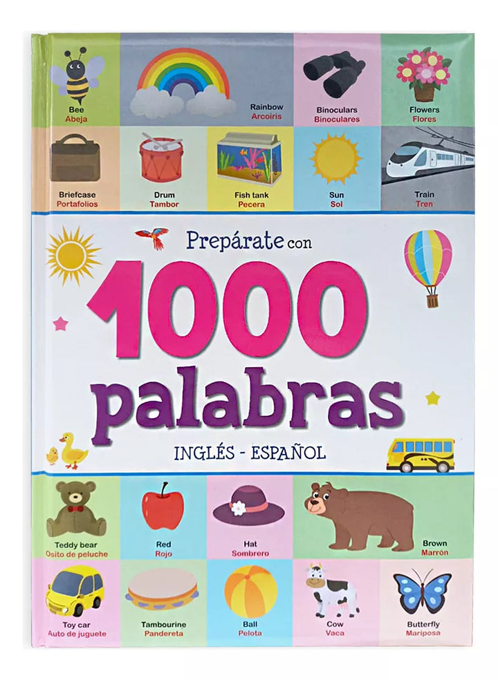 Libro Didáctico 1000 Palabras Inglés-español Niños