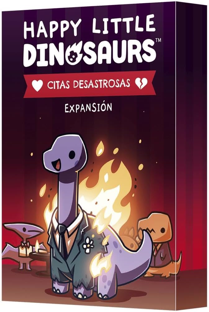 Juego De Mesa Happy Little Dinosaurs Citas Desastrosas